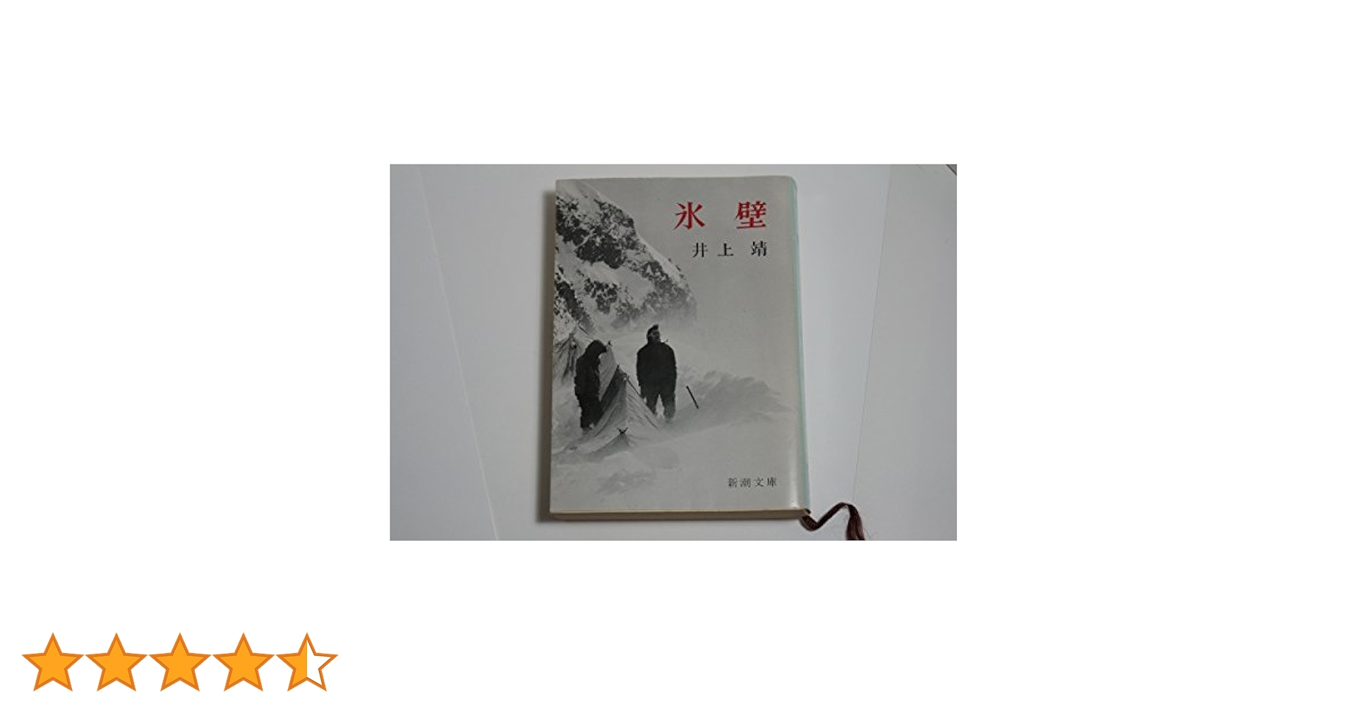 井上靖 氷壁 射程 河口 蒼き狼　文学名作4冊セット 氷壁 | 井上 靖 |本 | 通販 | Amazon